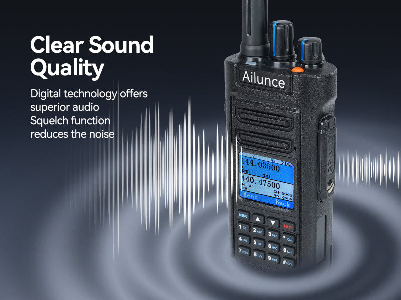 Ailunce HD2 GPS Digital/Analogue Radio Package