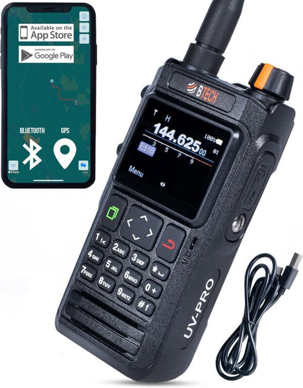 BTECH UV-PRO ZDA Handheld Radio Bundle