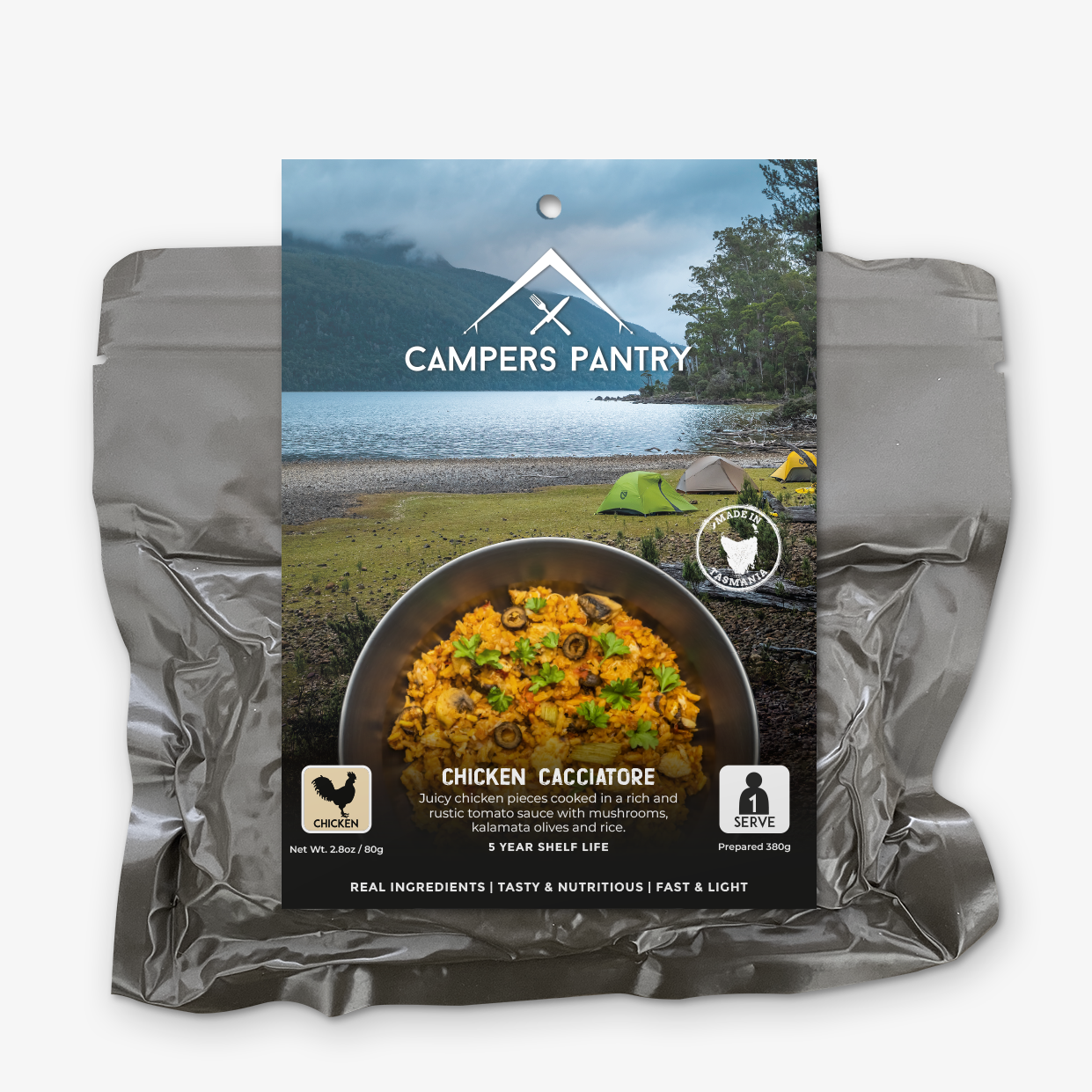 Campers Pantry - Long Life Meal Tub (x20 Emergency Dinners)