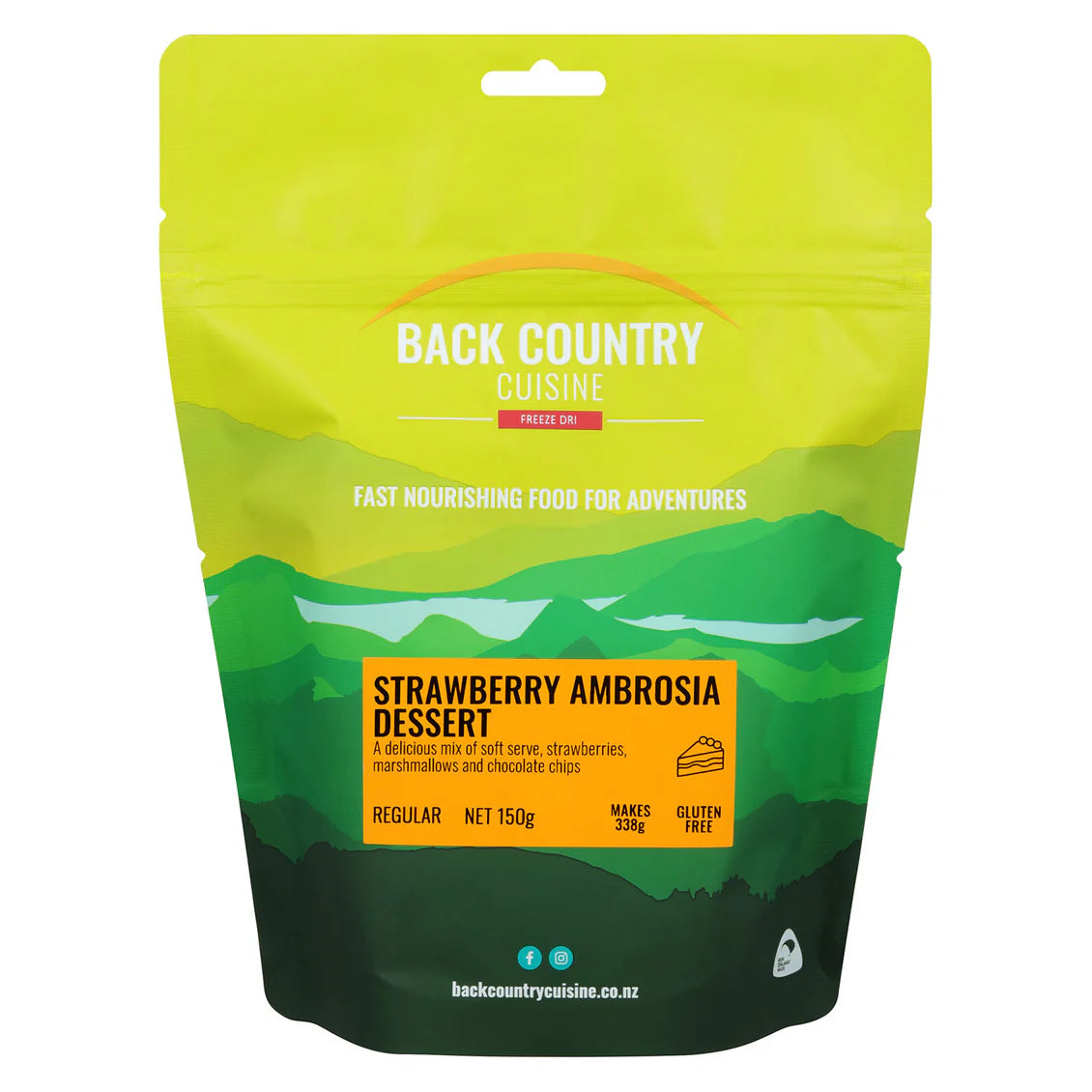 Back Country - Strawberry Ambrosia Dessert - Regular